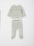 Pack of 2 newborn long-sleeved pyjamas sage green 
