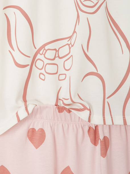 Bambi pyjamas for girls pale pink 