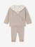 3-piece newborn knitwear set marl beige 