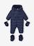 Newborn pramsuit navy blue 