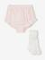 Bloomer and tights set for newborns pale pink 