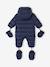 Newborn pramsuit navy blue 