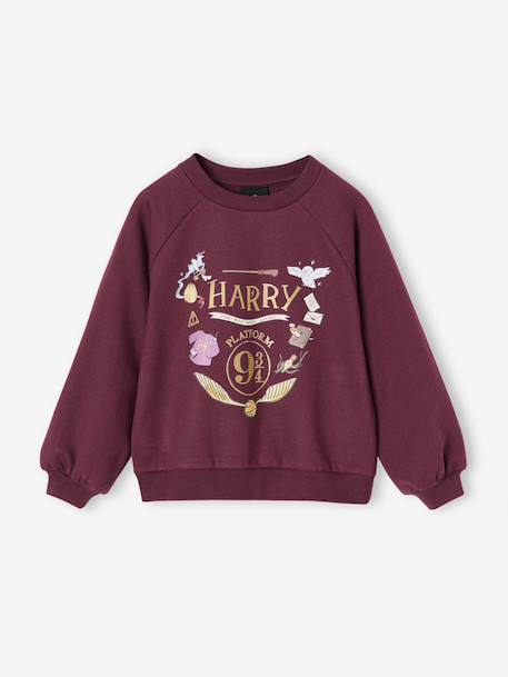 Christmas sweatshirt Harry Potter for girls plum 