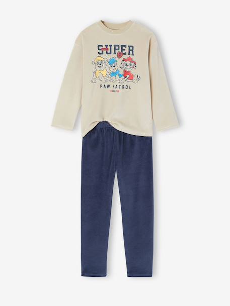 Paw Patrol velour pyjamas for boys beige 