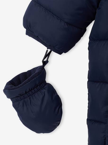 Newborn pramsuit navy blue 