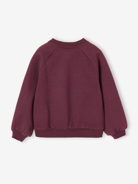 Christmas sweatshirt Harry Potter for girls plum 