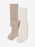 Pack of 2 tights for baby girls ecru 