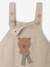 Knitted jumpsuit for newborn marl beige 