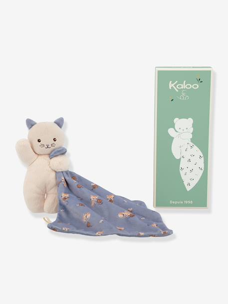 Cuddly Rabbit Toy - KALOO brown+green+violet+white 