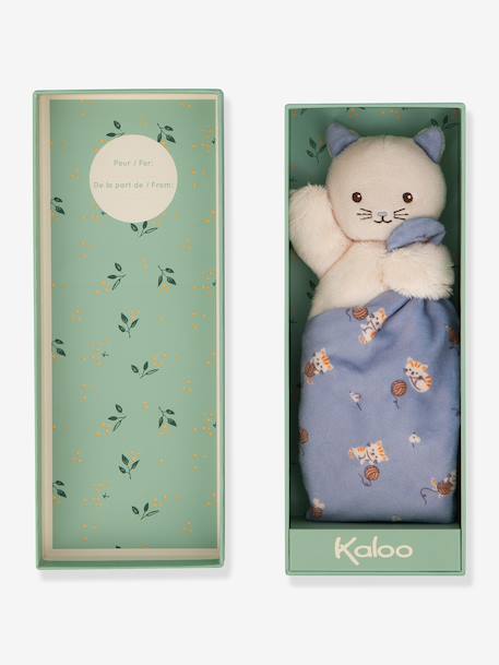 Cuddly Rabbit Toy - KALOO brown+green+violet+white 