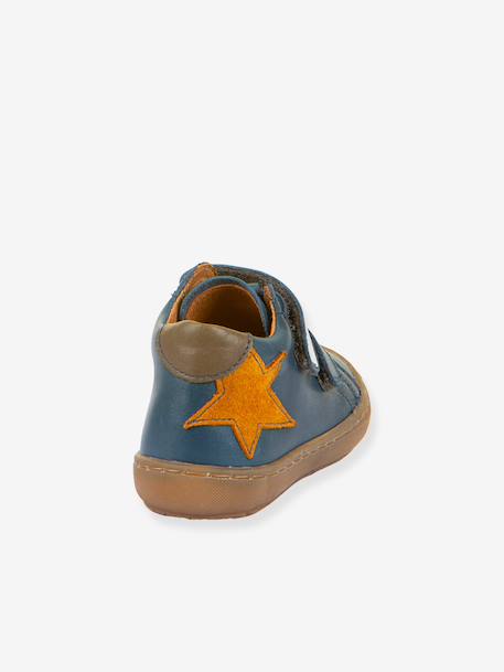 Boys' touch-fastening slippers OLLIE S STAR Froddo blue 