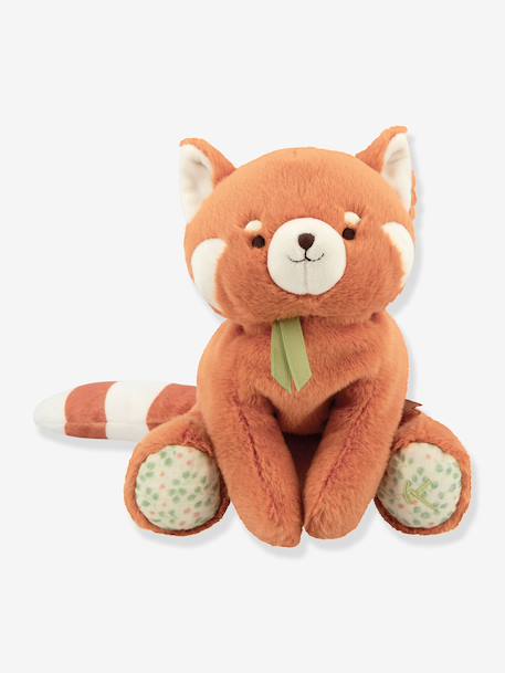 Weighted red panda soft toy KALOO orange 