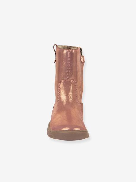 Barefoot boots for girls BAREFOOT ZERU TEX FRODDO blush+fuchsia 