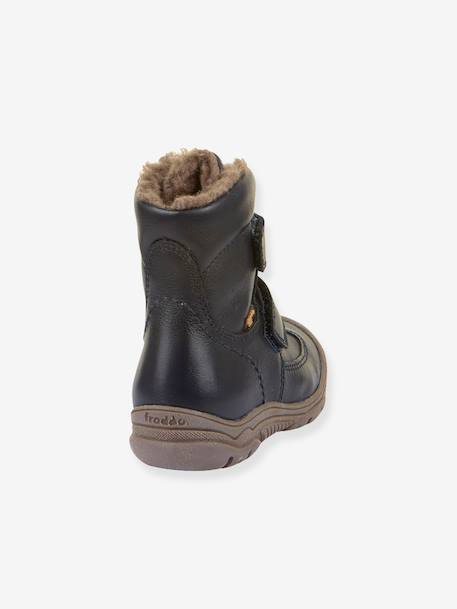 Boys' LINZ WOOL TEX HIGH FRODDO boots blue+blush+night blue 
