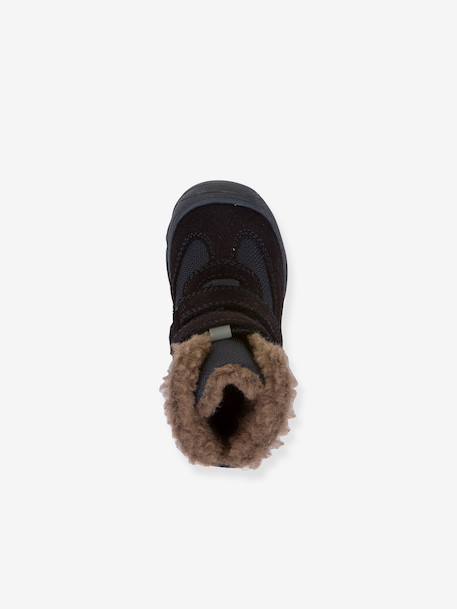 LINZ WOOL TEX HIGH FRODDO children's boots black+bordeaux red+night blue+olive 