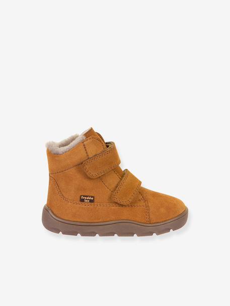 ZERU TEX FURRY BAREFOOT FRODDO children's barefoot boots caramel 