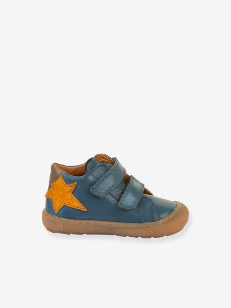 Boys' touch-fastening slippers OLLIE S STAR Froddo blue 