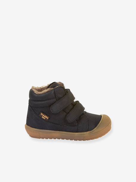 Children's OLLIE WOOL TEX FRODDO boots caramel+night blue+petrol blue 