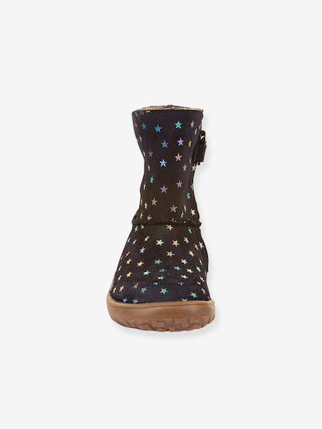 Barefoot boots for girls BAREFOOT TEX SUEDE Froddo night blue 