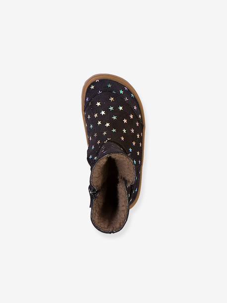 Barefoot boots for girls BAREFOOT TEX SUEDE Froddo night blue 