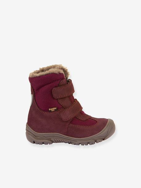 LINZ WOOL TEX HIGH FRODDO children's boots black+bordeaux red+night blue+olive 