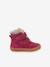 Girls' MINNI SUEDE FRODDO boots fuchsia+old rose+petrol blue 