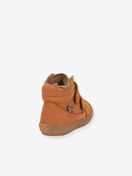 Children's OLLIE WOOL TEX FRODDO boots caramel+night blue+petrol blue 