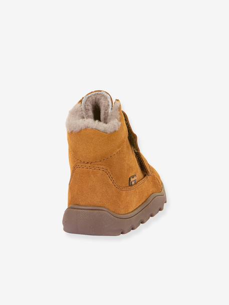 ZERU TEX FURRY BAREFOOT FRODDO children's barefoot boots caramel 
