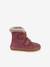 BAREFOOT FURRY FRODDO children's barefoot boots bordeaux red+night blue 