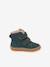 Girls' MINNI SUEDE FRODDO boots fuchsia+old rose+petrol blue 