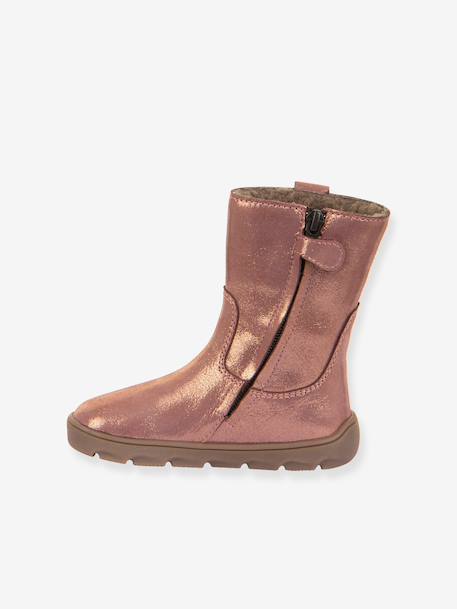 Barefoot boots for girls BAREFOOT ZERU TEX FRODDO blush+fuchsia 
