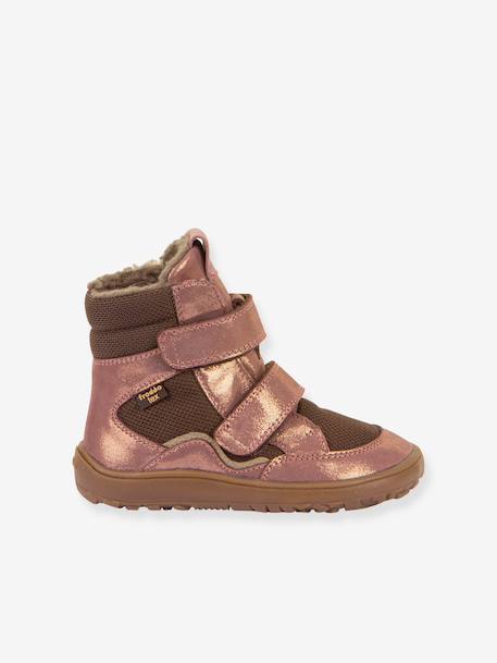 Girls' BAREFOOT TEX WINTER FRODDO winter boots blush 