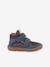 Barefoot TEX WOOL FRODDO children's boots blue+slate grey 