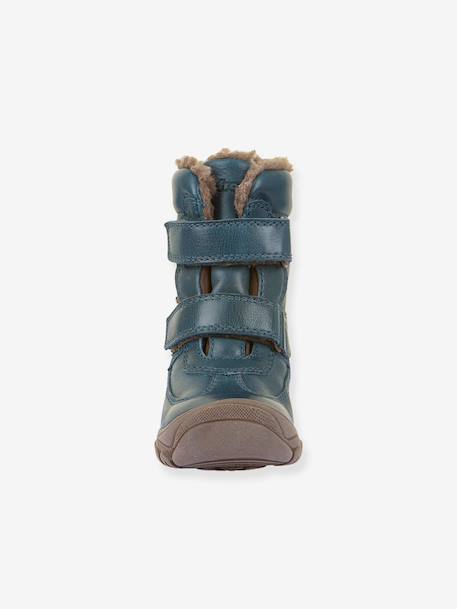 Boys' LINZ WOOL TEX HIGH FRODDO boots blue+blush+night blue 
