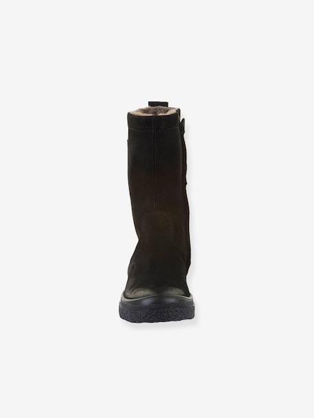 Girls PULSE TEX STAR BOOTS WOOL FRODDO boots black+bordeaux red 