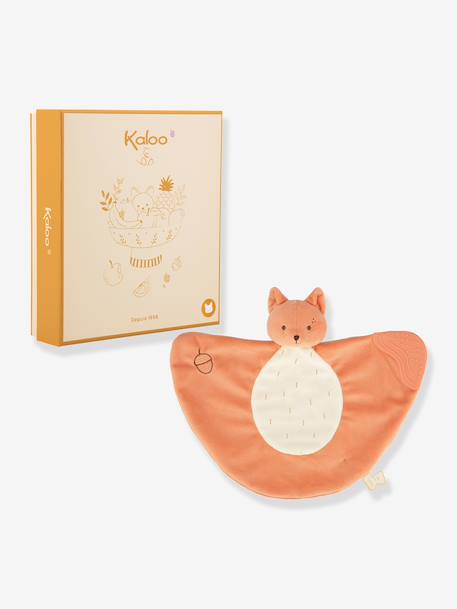 Squirrel teething comforter KALOO orange 