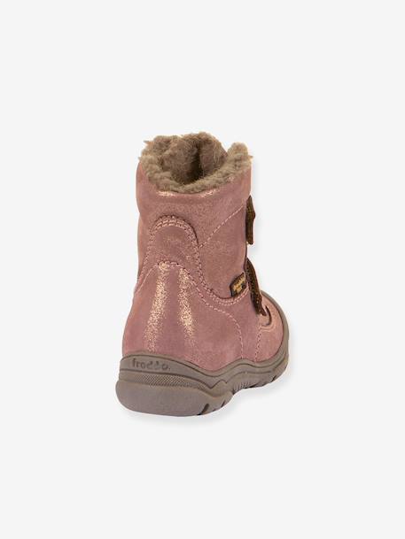Boys' LINZ WOOL TEX HIGH FRODDO boots blue+blush+night blue 
