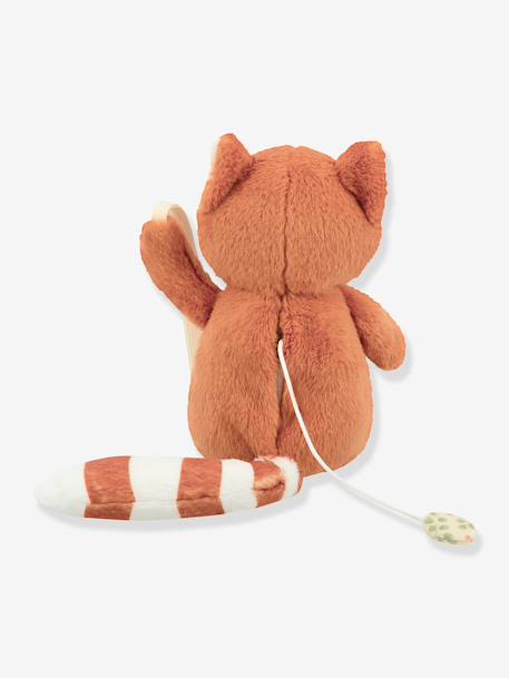 Musical red panda soft toy KALOO orange 