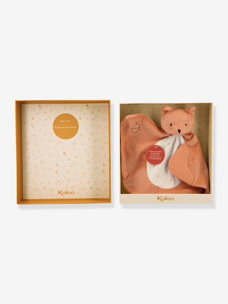 Squirrel teething comforter KALOO orange 