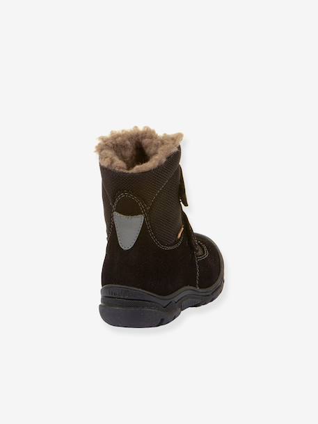 LINZ WOOL TEX HIGH FRODDO children's boots black+bordeaux red+night blue+olive 