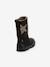 Girls PULSE TEX STAR BOOTS WOOL FRODDO boots black+bordeaux red 