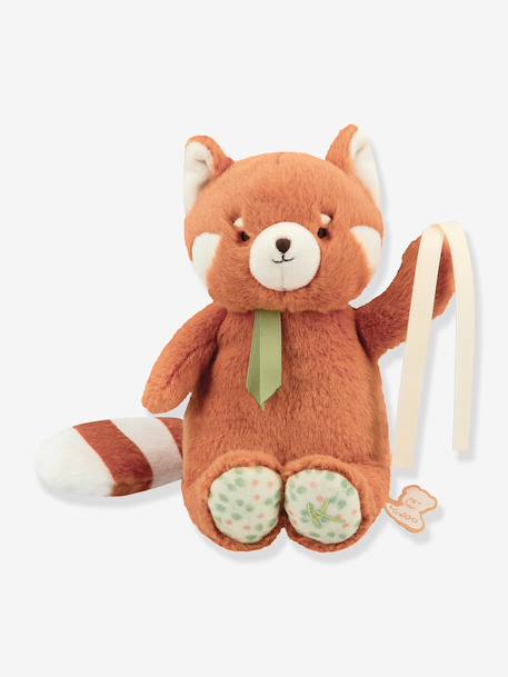 Musical red panda soft toy KALOO orange 