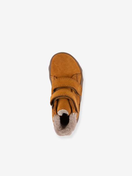 ZERU TEX FURRY BAREFOOT FRODDO children's barefoot boots caramel 
