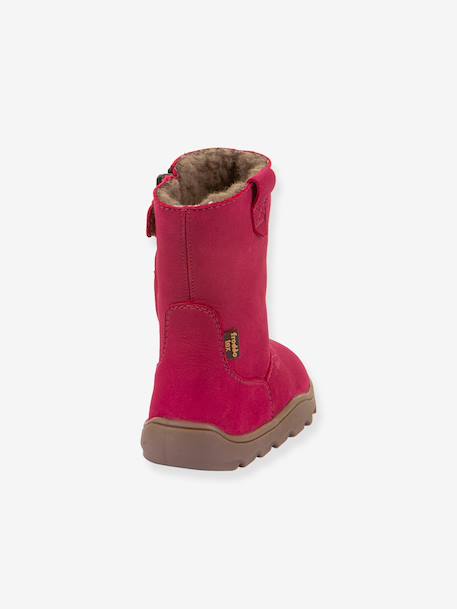 Barefoot boots for girls BAREFOOT ZERU TEX FRODDO blush+fuchsia 