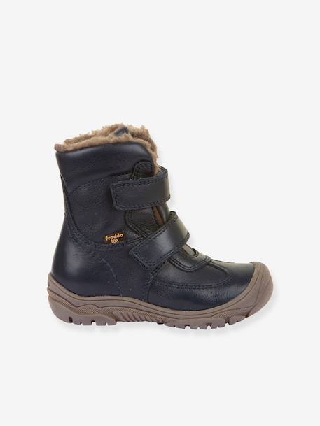 Boys' LINZ WOOL TEX HIGH FRODDO boots blue+blush+night blue 