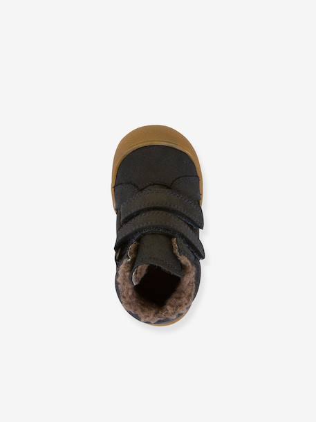 Children's OLLIE WOOL TEX FRODDO boots caramel+night blue+petrol blue 