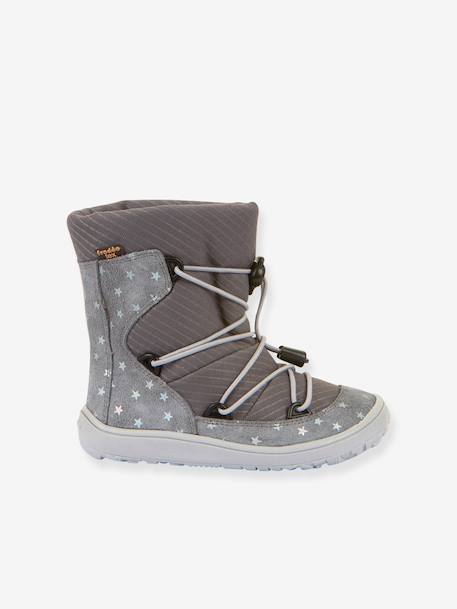 Barefoot boots for girls BAREFOOT TEX TRACK WOOL Froddo grey 