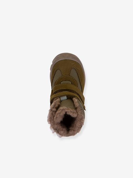 LINZ WOOL TEX HIGH FRODDO children's boots black+bordeaux red+night blue+olive 