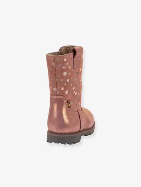 Girls' MAXINE TEX FRODDO boots blush+bordeaux red 