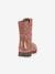 Girls' MAXINE TEX FRODDO boots blush+bordeaux red 